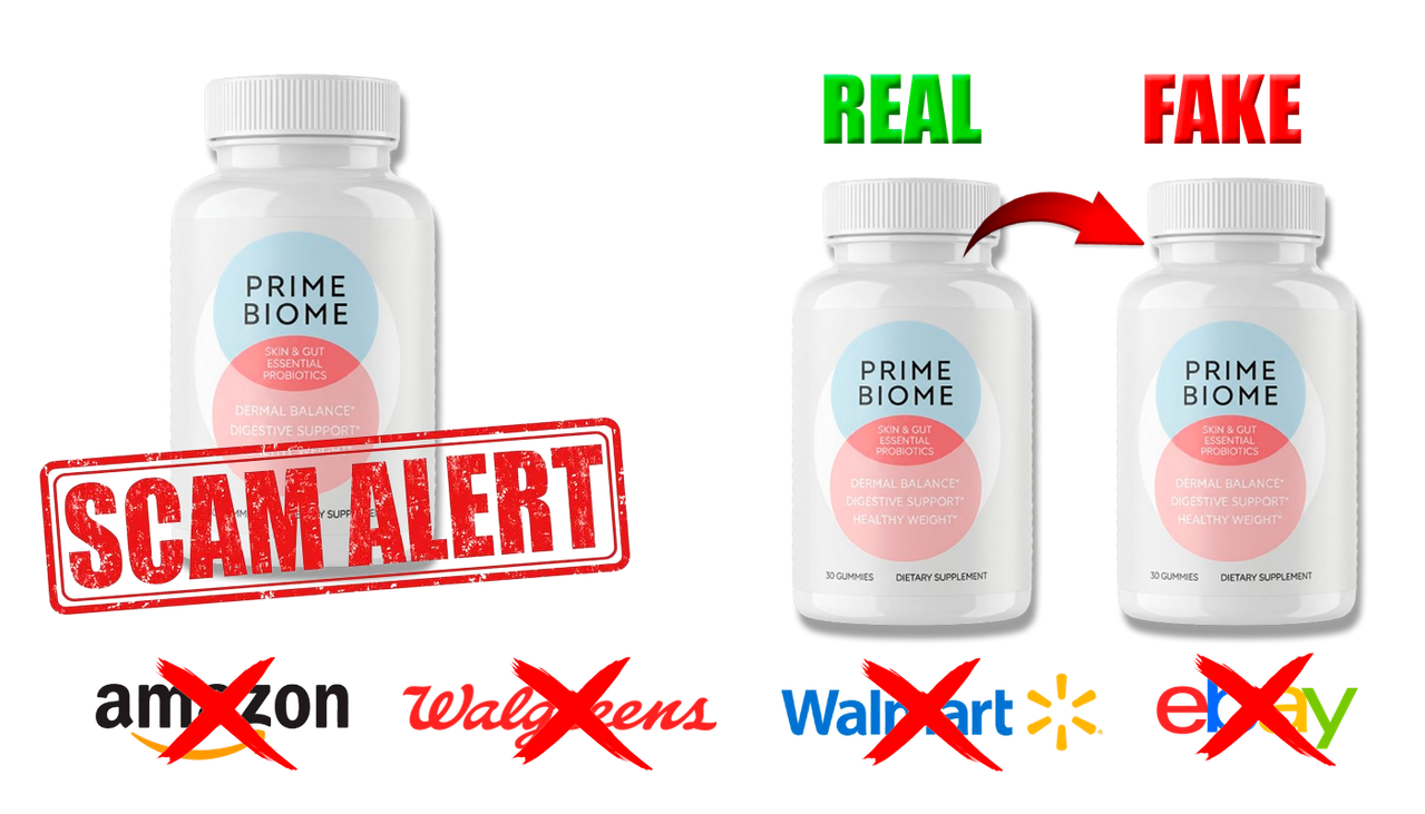 Warning about counterfeit PrimeBiome products